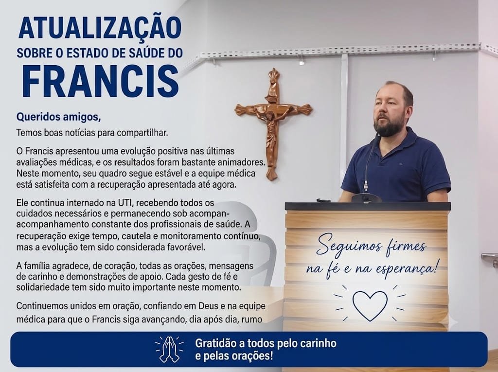Inchaço cerebral mantem vereador de Santa Helena sob sedação