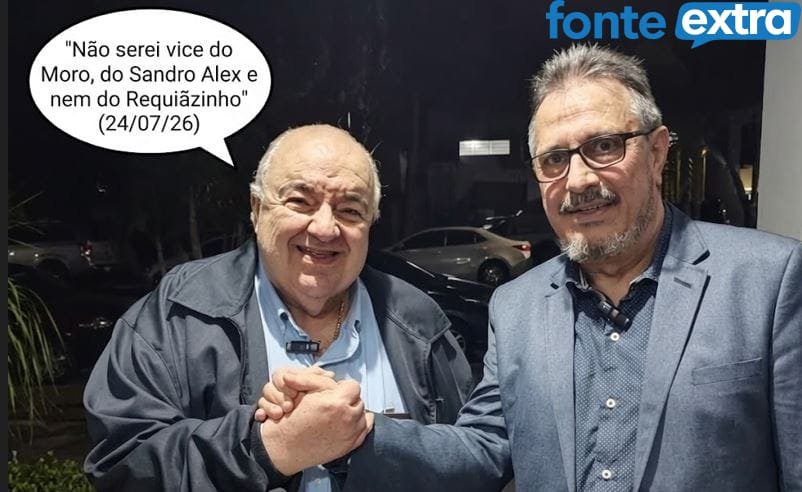 Cinco dias depois de afirmar em SH que não seria vice de ninguém, Greca parece ceder para chapa governista
