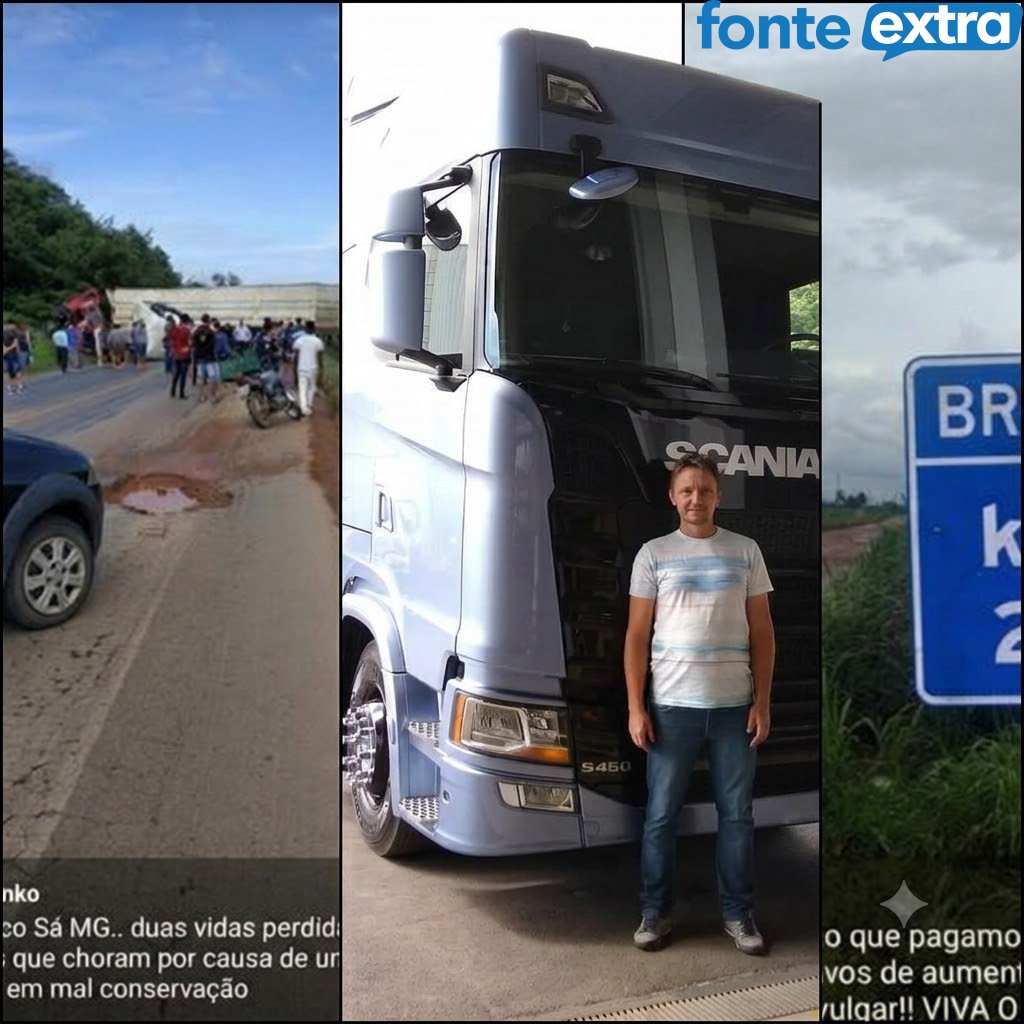 Caminhoneiro que morava em Santa Helena retrata as péssimas condições das estradas brasileiras e o desânimo da classe