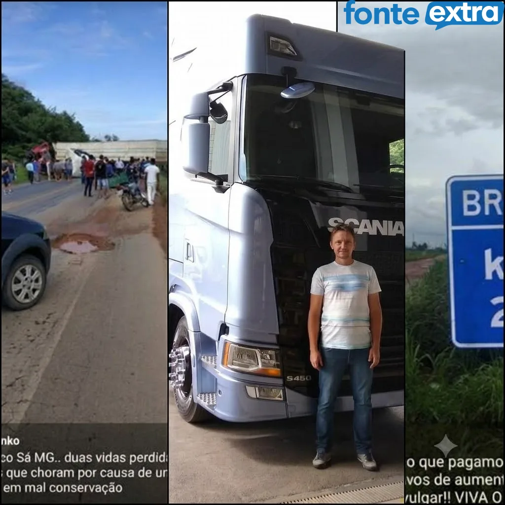 Caminhoneiro que morava em Santa Helena retrata as péssimas condições das estradas brasileiras e o desânimo da classe
