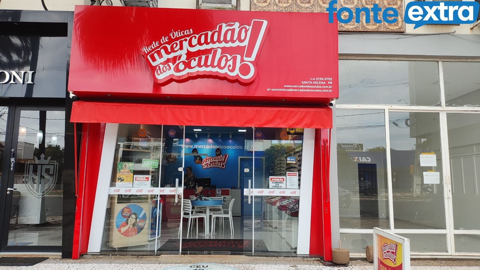 Mercadão dos Óculos Santa Helena presente especial e econômico no Dia dos Pais