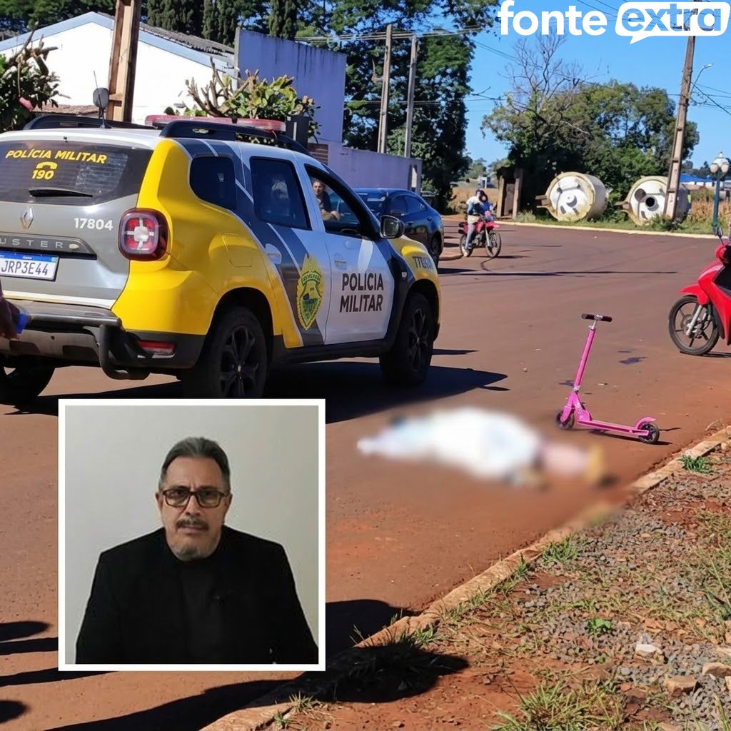 (Vídeo) Acidente fatal em Nova Santa Rosa com morte de adolescente nesta tarte, reascende alerta para cuidados com patinete