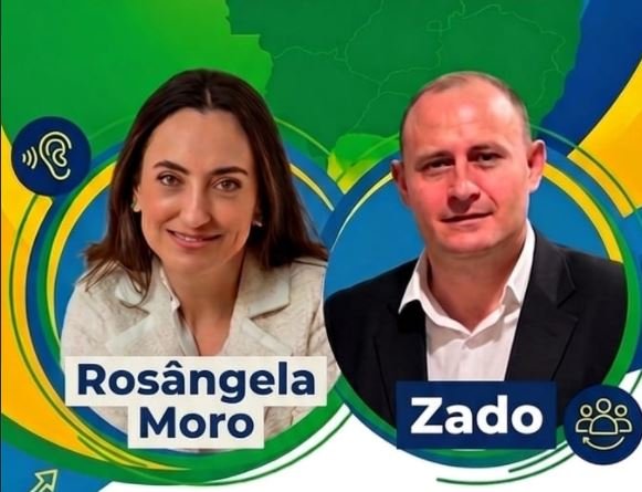 Santa Helena entra na rota da política estadual com a vinda hoje de Rosângela Moro e articulação de Zado