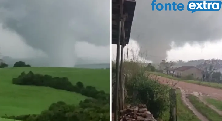 Tornado destrói casa de pecuarista em Pedro Osório e deixa cenário de guerra (vídeo)