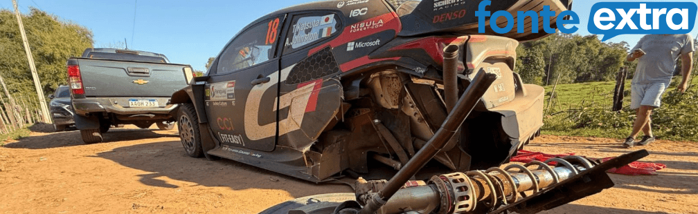 Rally do Paraguai tem especial cancelada após acidente de Katsuta (vídeo)