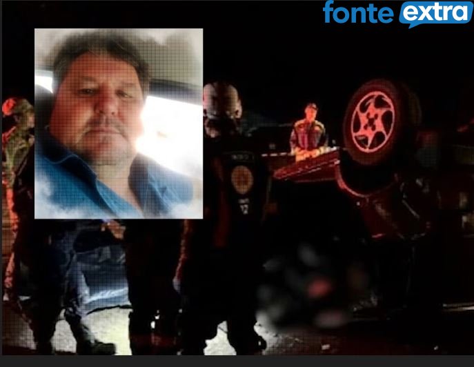 Capotamento na PR-488 (vídeo) deixa uma vítima fatal; motorista é identificado