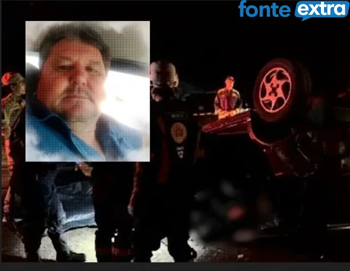 Capotamento na PR-488 (vídeo) deixa uma vítima fatal; motorista é identificado