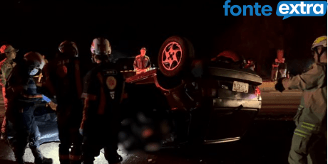 Capotamento na PR-488 deixa uma vítima fatal; motorista é identificado