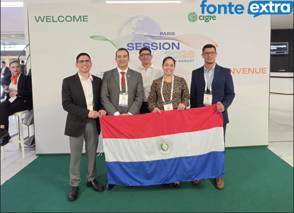 Profissionais da Itaipu e do Parque Tecnológico representam o Paraguai em evento mundial de energia em Paris