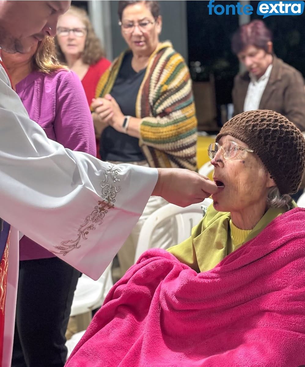 Santa-helenense ganha Missa na Semana da Família ao comemorar 97 anos