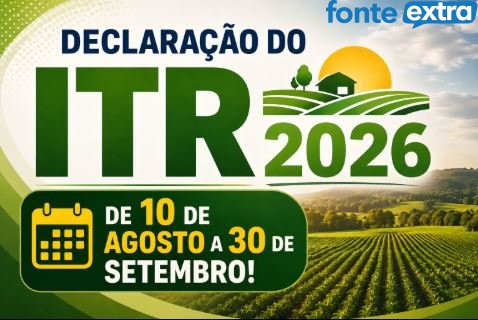 Marechal Cândido Rondon abre prazo para declaração do ITR 2026