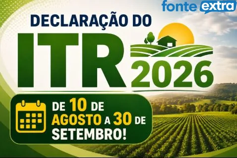 Marechal Cândido Rondon abre prazo para declaração do ITR 2026