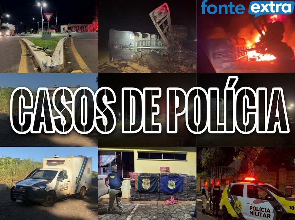 Carro de Missal com drogas, motorista bate e se manda, morte na aldeia e desaparecidos no lago