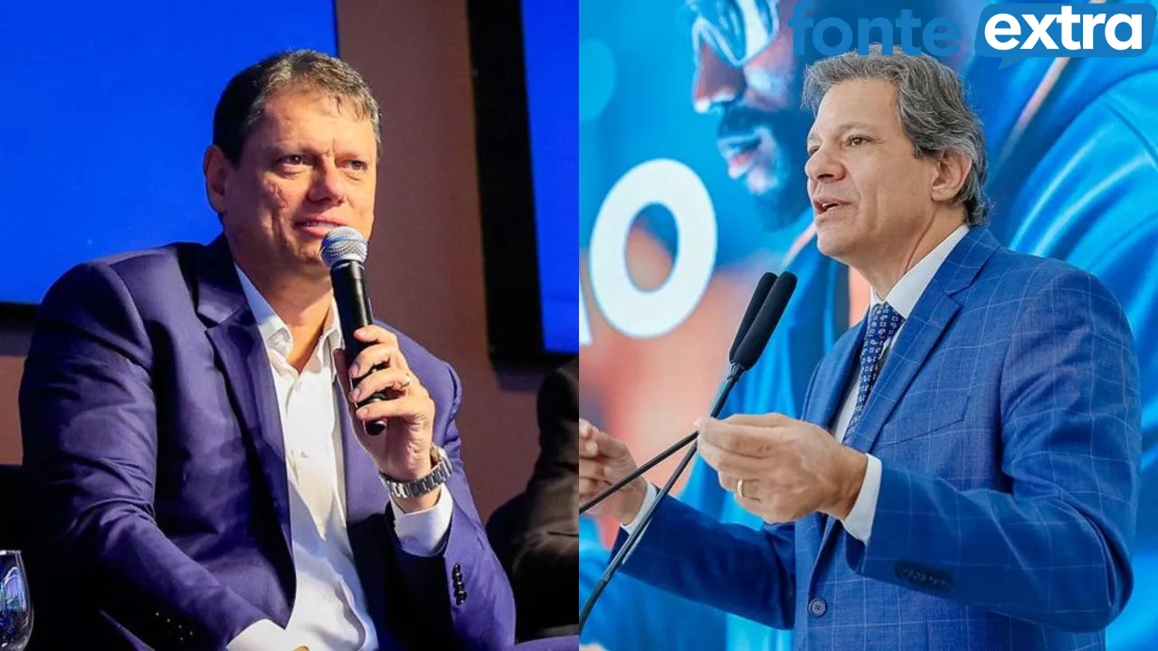PR Pesquisas: Tarcísio sobe para 50% e pode vencer Haddad no primeiro turno