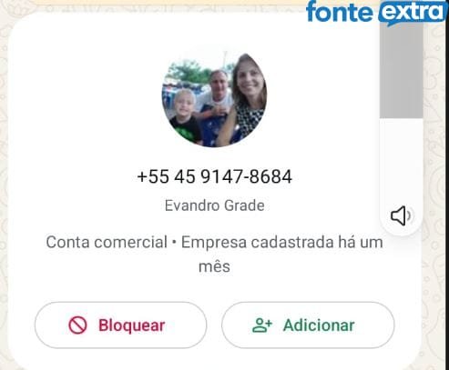ALERTA: Criminosos usam foto e nome de Zado para pedir dinheiro no WhatsApp