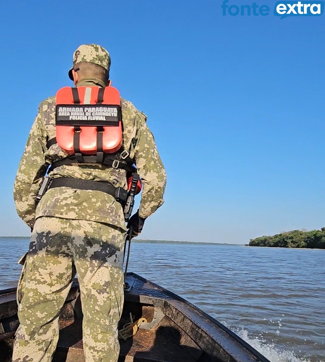 Armada paraguaia colabora nas buscas. Marinha brasileira divulga nota