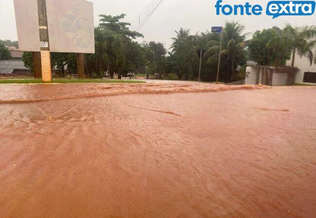 Previsão do tempo marca “dilúvio” para Santa Helena e região na semana que vem