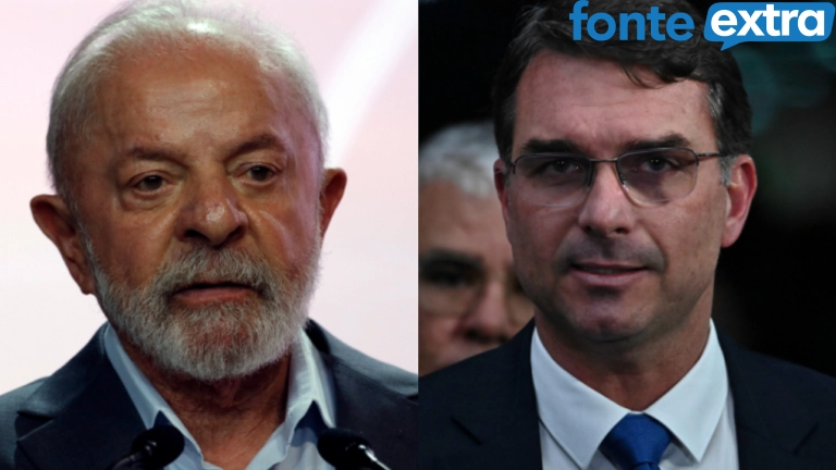 Atlas/Bloomberg: Flávio tem 47,7% e Lula, 47,6% no 2º turno. Gerp dá mais vantagem para Flávio