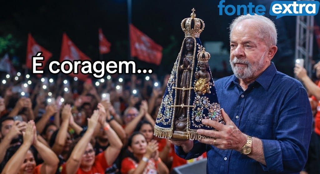 A corrida pelo voto e a polêmica da fake news sobre Nossa Senhora Aparecida