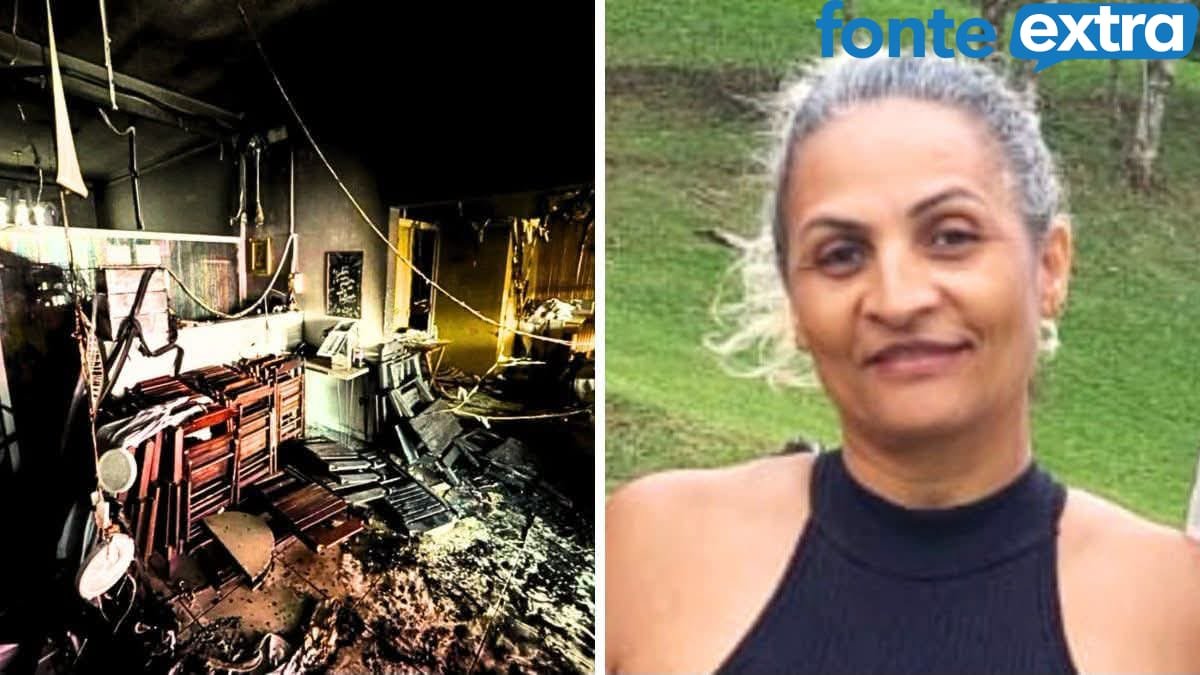 Dona de restaurante morre neste domingo, após incêndio criminoso