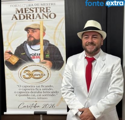 Da primeira roda ao título de Mestre: Adriano Carvalho completa 29 anos de trajetória na capoeira