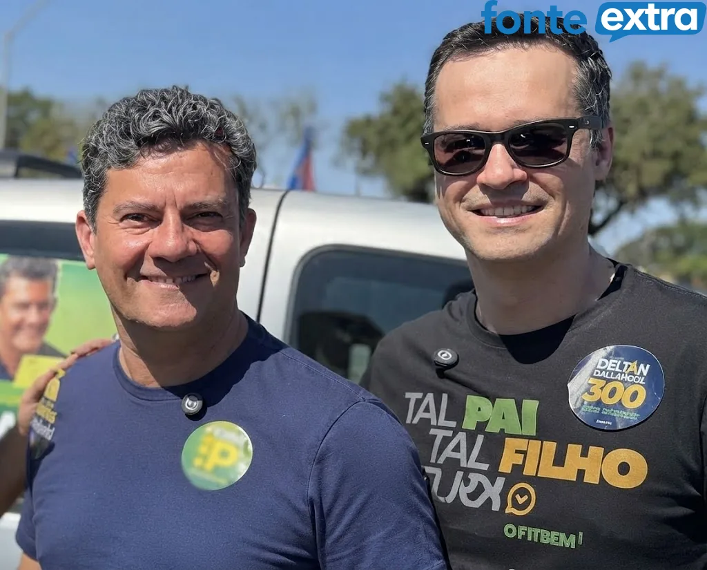 Neokemp divulgada hoje mostra Sergio Moro vencendo no primeiro turno. Deltan lidera Senado
