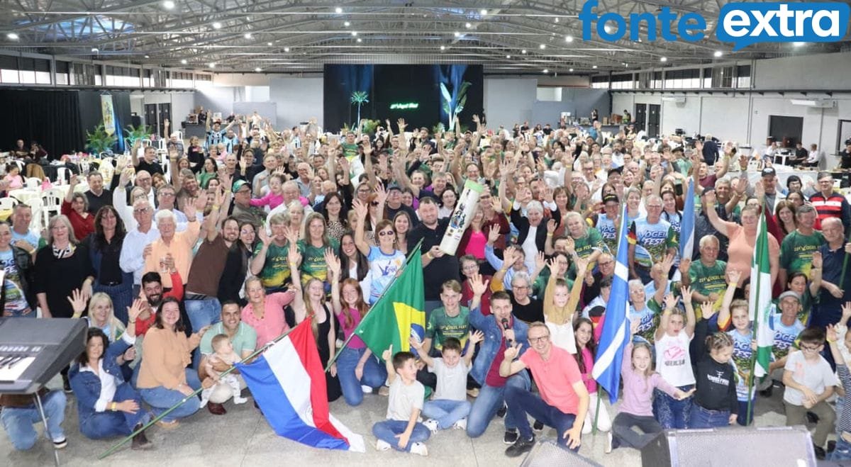 Vogel: Santa Helena foi sede de mais um festão de família!