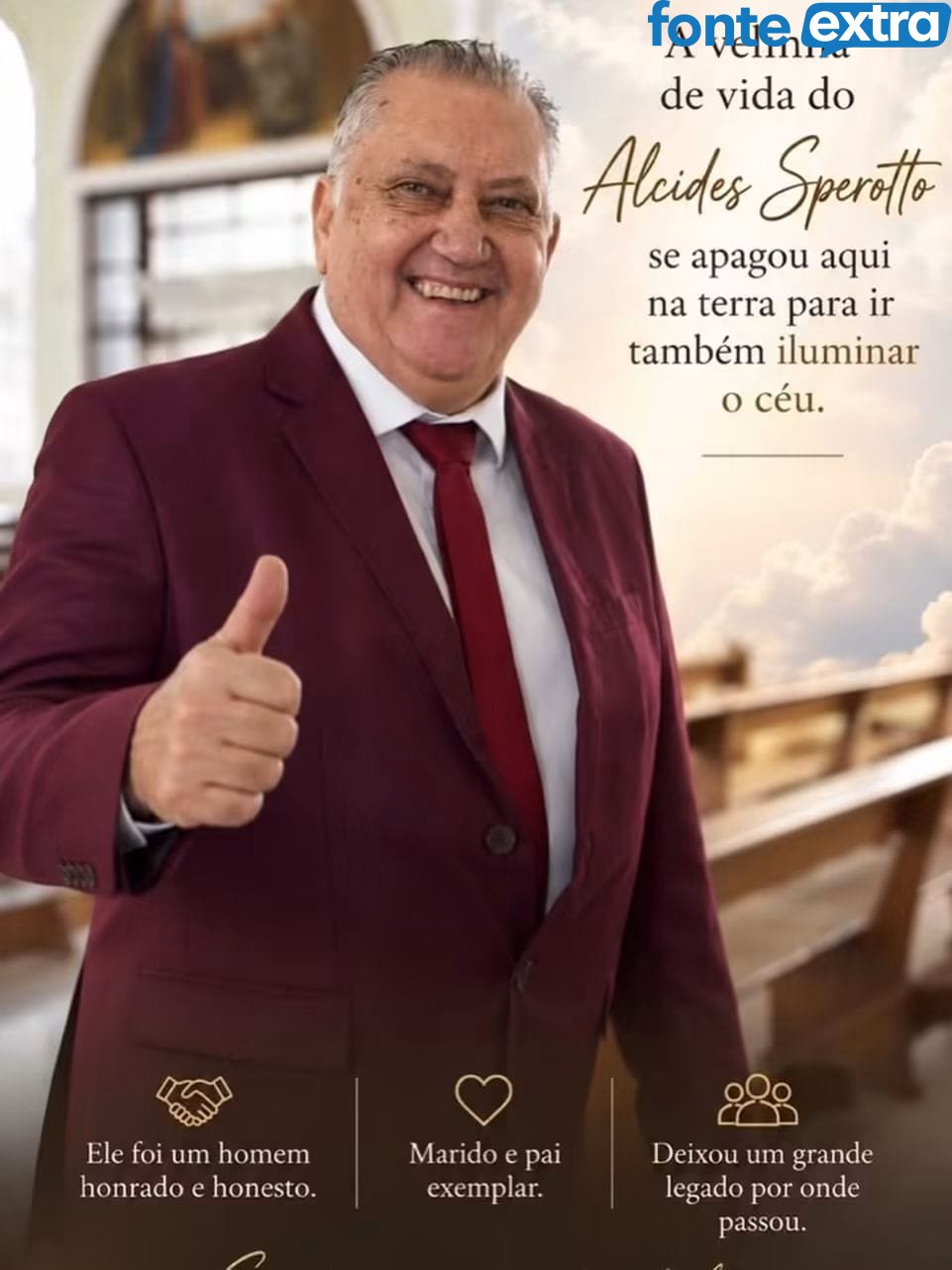 Nota de Falecimento de ex-conselheiro da Saúde de Toledo