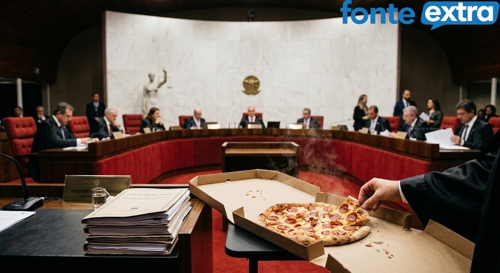 Cheirinho de pizza no ar! Nada decidido sobre futuro de Moraes no STF. Sessão desta terça foi eivada de ilações e bate-bocas