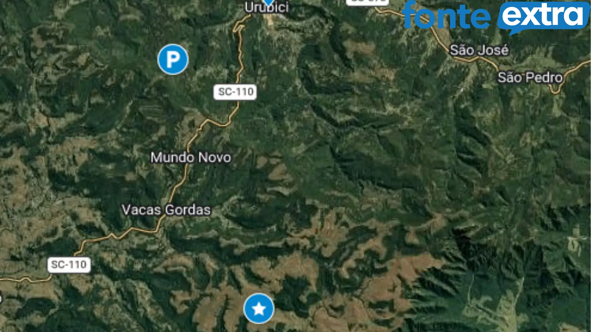 (Vídeo) Último sinal de celular direciona buscas por helicóptero com cantor Rick na serra catarinense