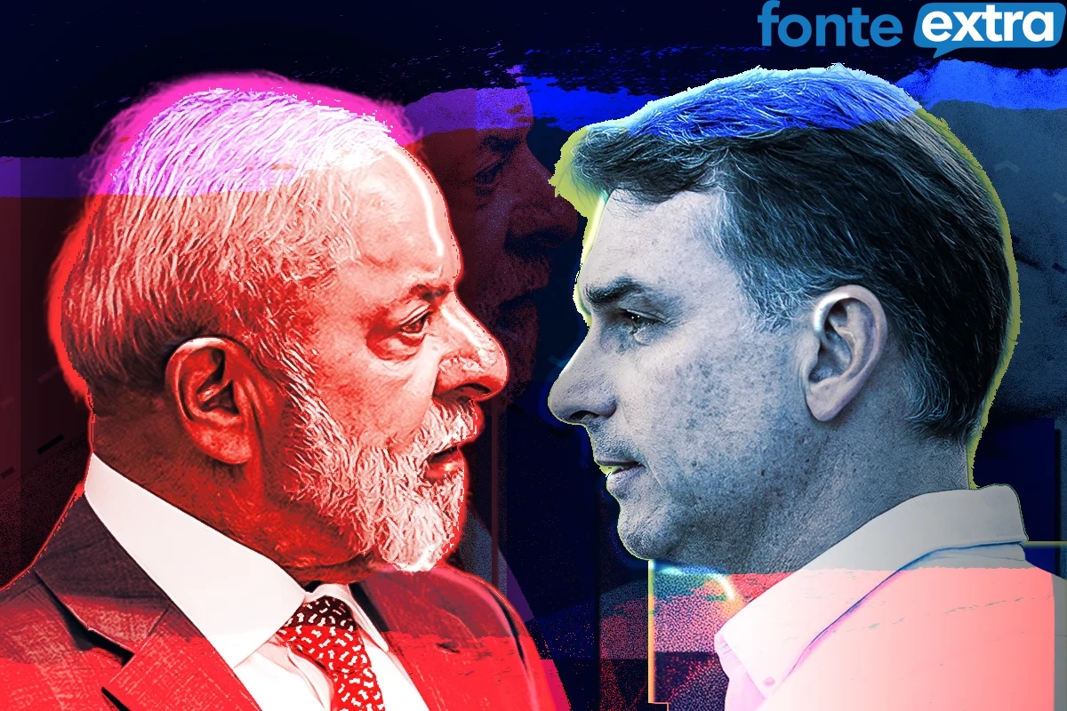 Quaest deu Lula com 5 pontos na frente de Flávio no 1º turno! Agora dá 2 de vantagem… para Flávio