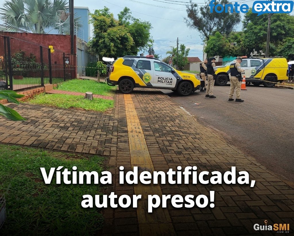 Ataque a tiros em caminhonete de serviço deixa um morto e outro ferido em São Miguel do Iguaçu