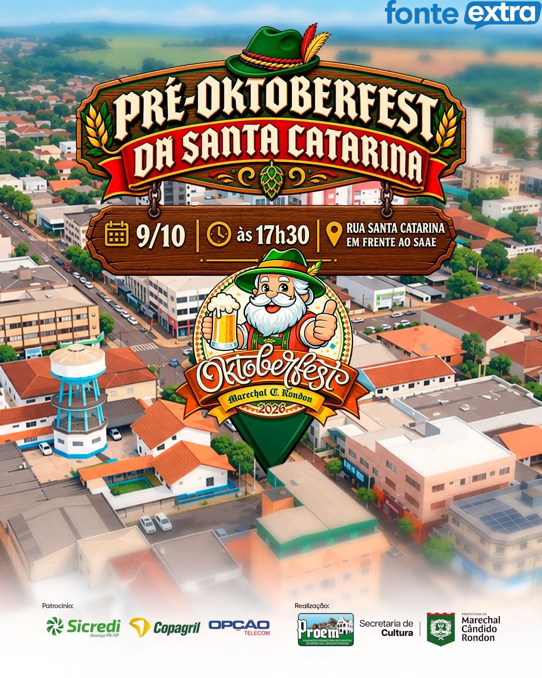 Pré-Oktoberfest começa nesta sexta em Rondon