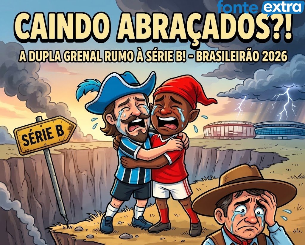 Drama no Rio Grande do Sul: Dupla Grenal amarga Z-4 na reta final do Brasileirão 2026