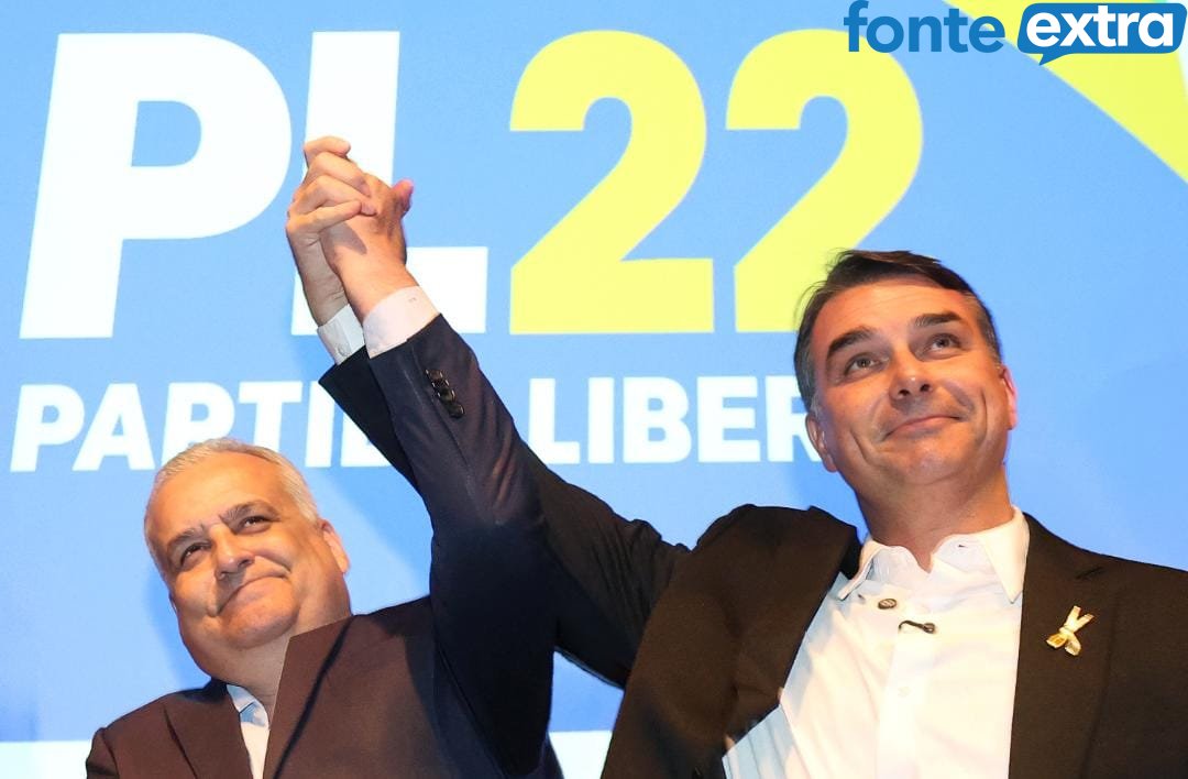 Favoritismo de Flávio no segundo turno chega até a 78,5% na Polymarket