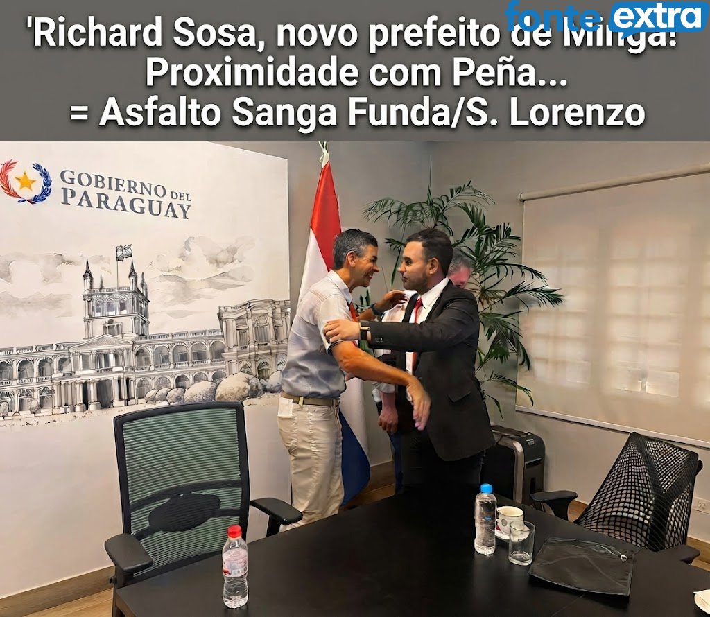 Vitória do jovem Richard Sosa leva colorados à prefeitura de Minga Porã, PY depois de 16 anos