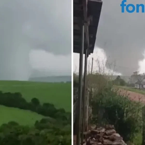 Tornado destrói casa de pecuarista em Pedro Osório e deixa cenário de guerra (vídeo)