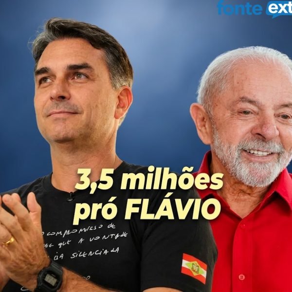 Flávio com mais de 3.5 milhões de votos sobre Lula em agregador de pesquisas 2º turno, aponta Inteligov/EXAME
