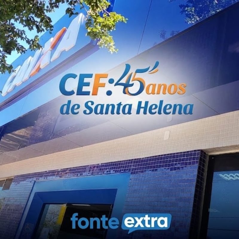 “Parte da nossa história”: Gerente celebra 45 anos da Caixa em Santa Helena (entrevista)