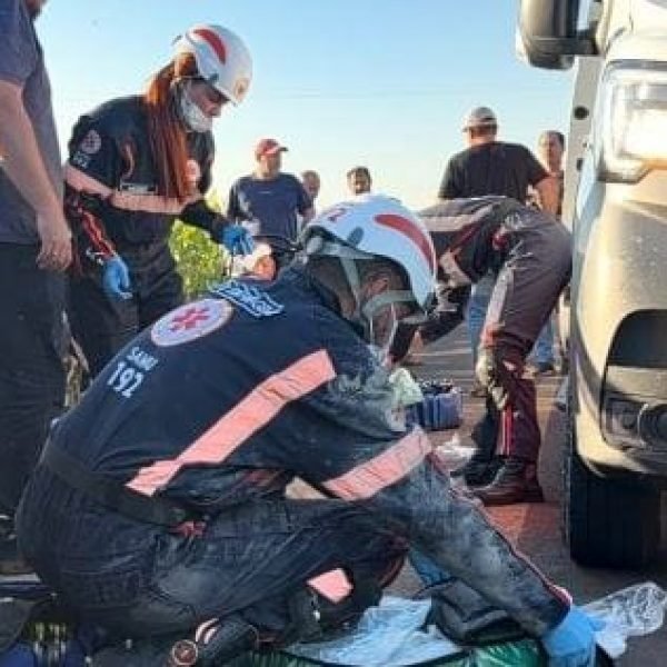 Colisão frontal mobiliza socorro e deixa quatro feridos em Santa Helena