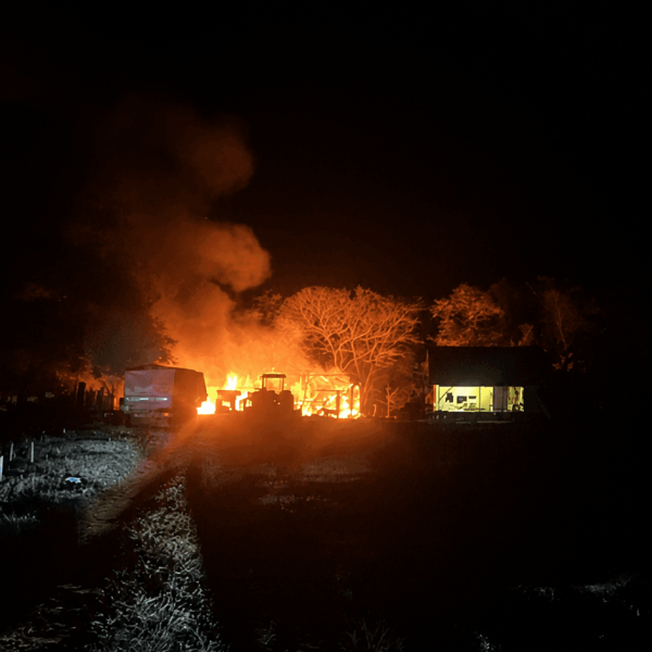 Polícia confirma incêndio criminoso em propriedade rural de São Roque