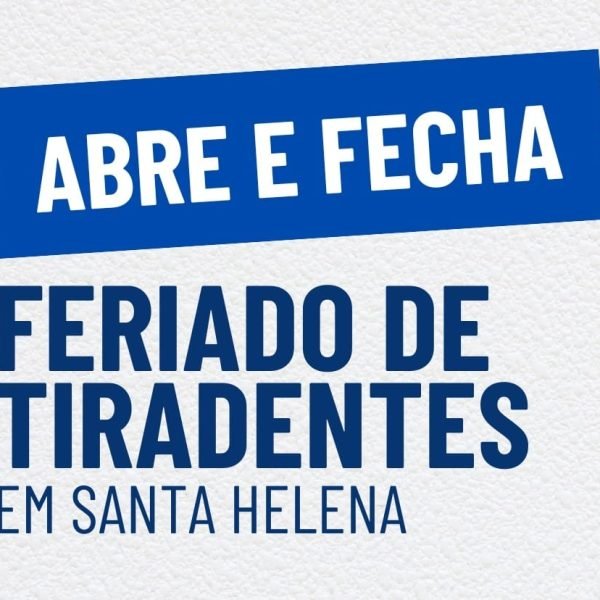 Precisa de algum serviço público durante o feriadão em SH? Saiba detalhes