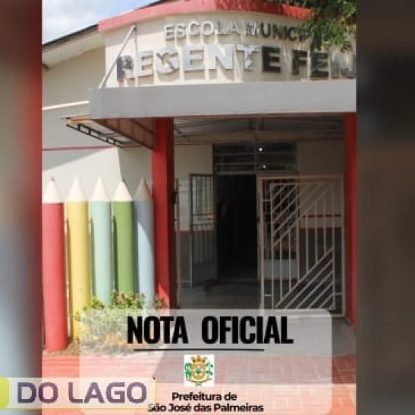 Ameaça de morte em escola de São José das Palmeiras mobiliza forças de segurança