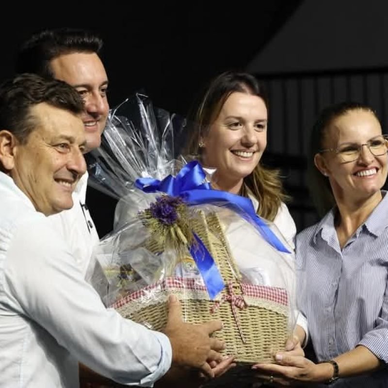 Ratinho anunciou obras em Santa Helena e região