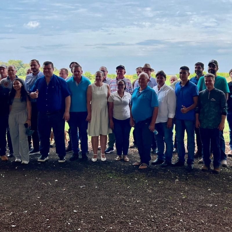 PY: Obras importantes! Senador Amarilla visita terrenos da futura subestação de energia de Mbaracayú e de hospital regional