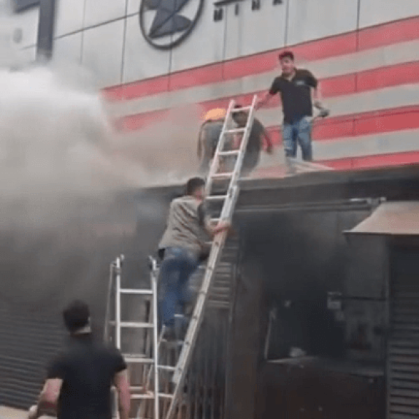VÍDEO: novas imagens mostram momento em que incêndio começou em prédio de Ciudad del Este