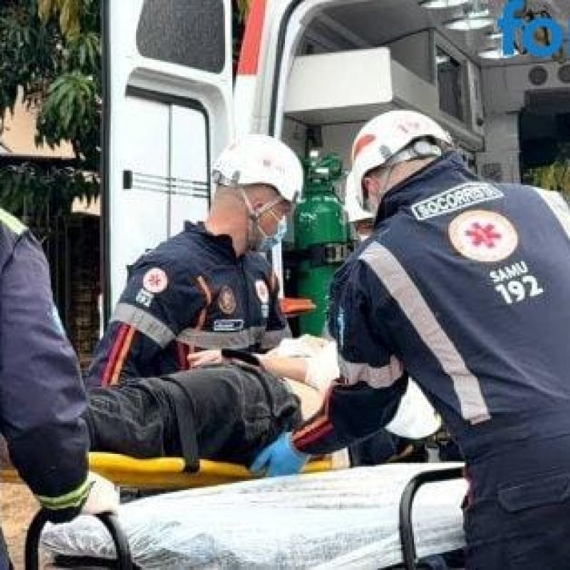 Jovem de 19 anos passa por cirurgia após acidente com moto elétrica em Santa Helena