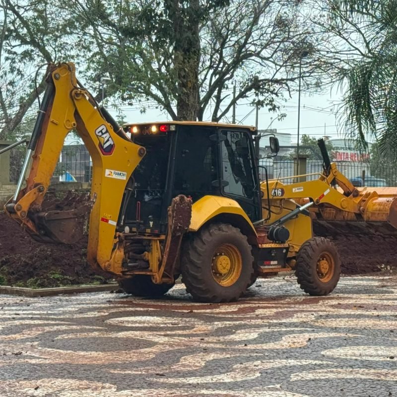 R$ 8 milhões para transformar o coração de Santa Helena: obras da Praça Orlando Webber começam agora