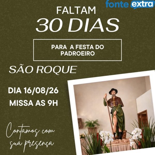 Paróquia mais nova da Diocese de Foz celebra pela primeira vez a Festa do Padroeiro São Roque