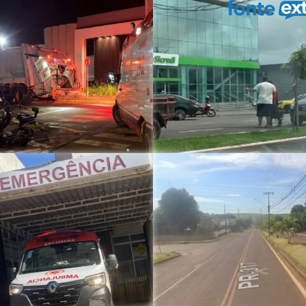 Acidentes com caminhões, prisão por homicídio e alerta contra golpe da palheta em Santa Helena
